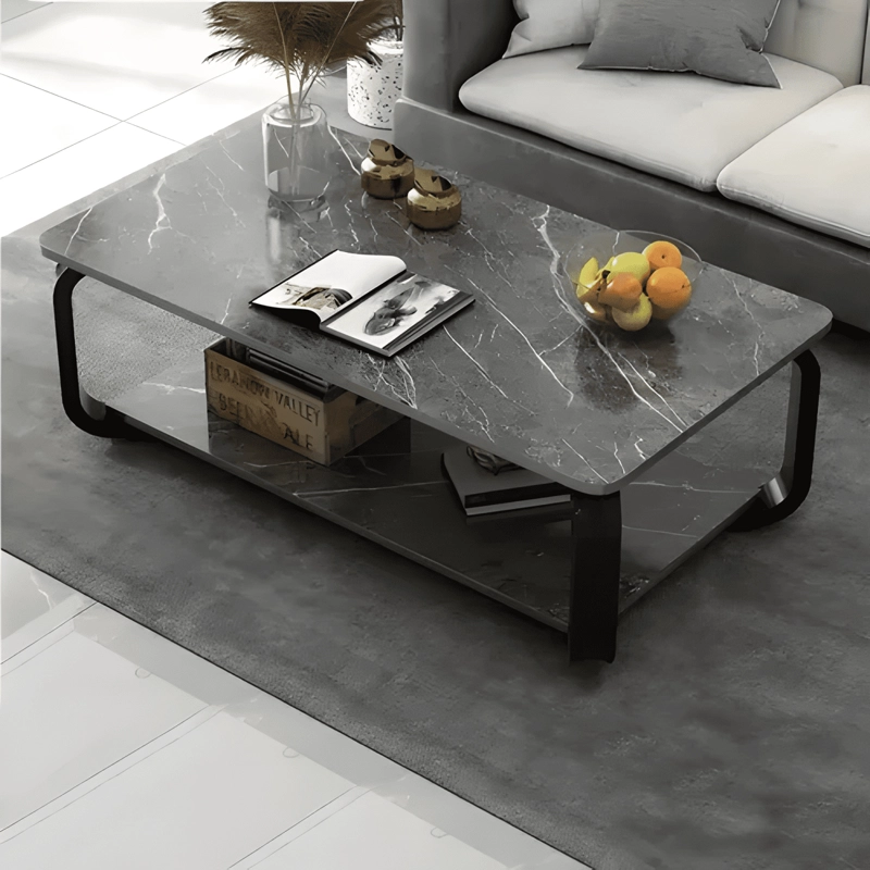 MESA DE CENTRO RECTANGULAR 120X60X43CM MESA CENTRO - 4