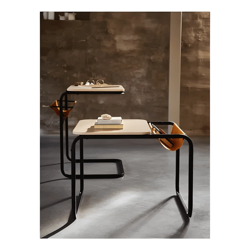 MESA LATERAL MULTIFUNCIONAL 53X50 CM ACERO - 2