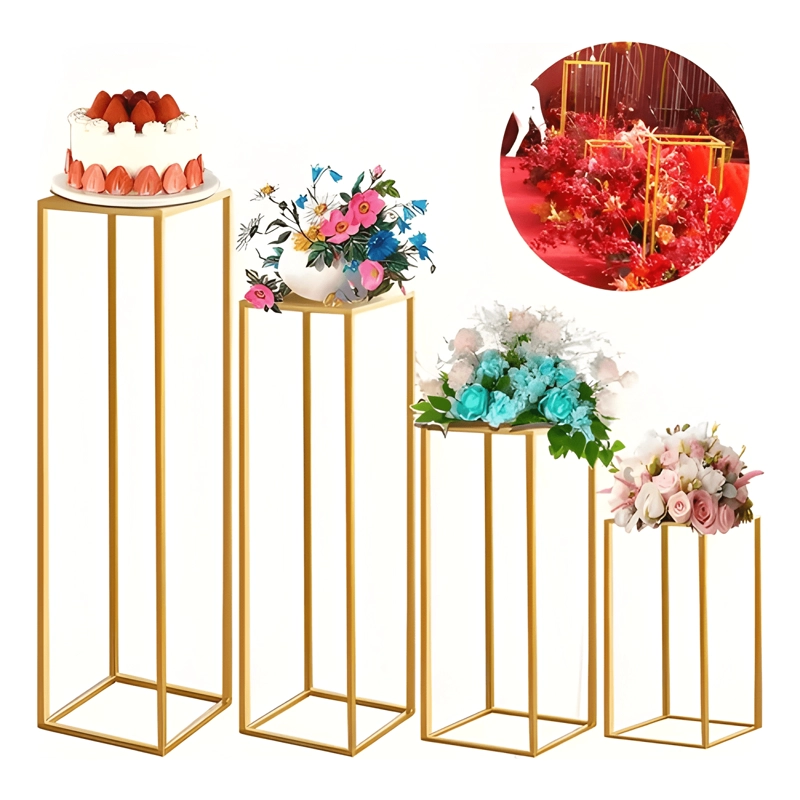 4PCS KIT SOPORTE DESMONTABLE PARA BODAS DECORATIVAS Y TARTAS - 1