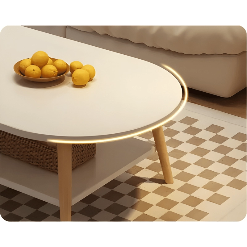 MESA DE CENTRO DOS NIVELES 120X60X42CM AUXILIAR MESA #1 - 2