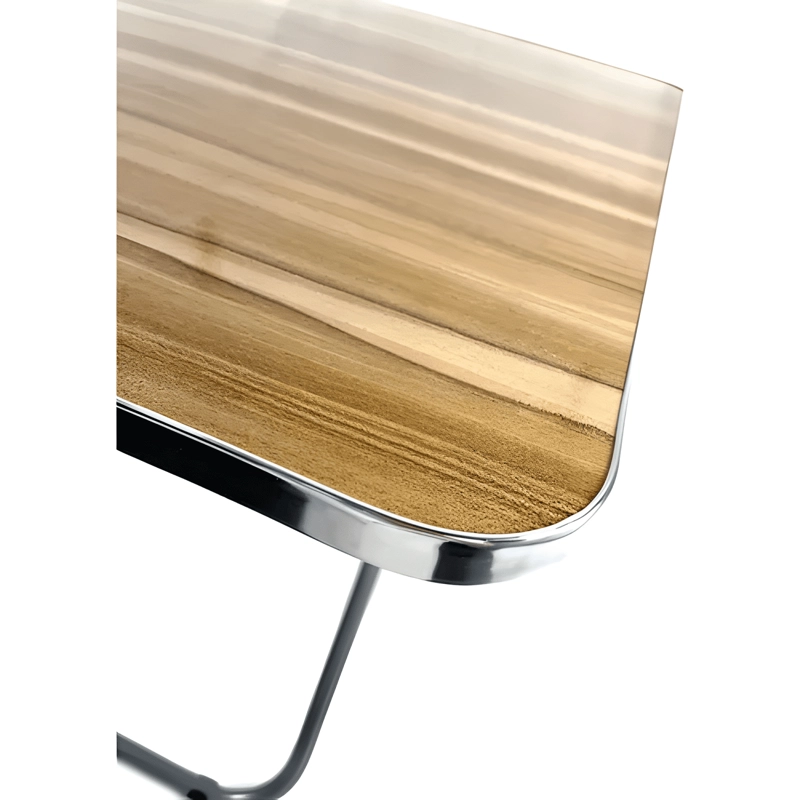 MESA DE CENTRO CUADRADA AUXILIAR PEGABLE MESA CENTRO 60CM - 3