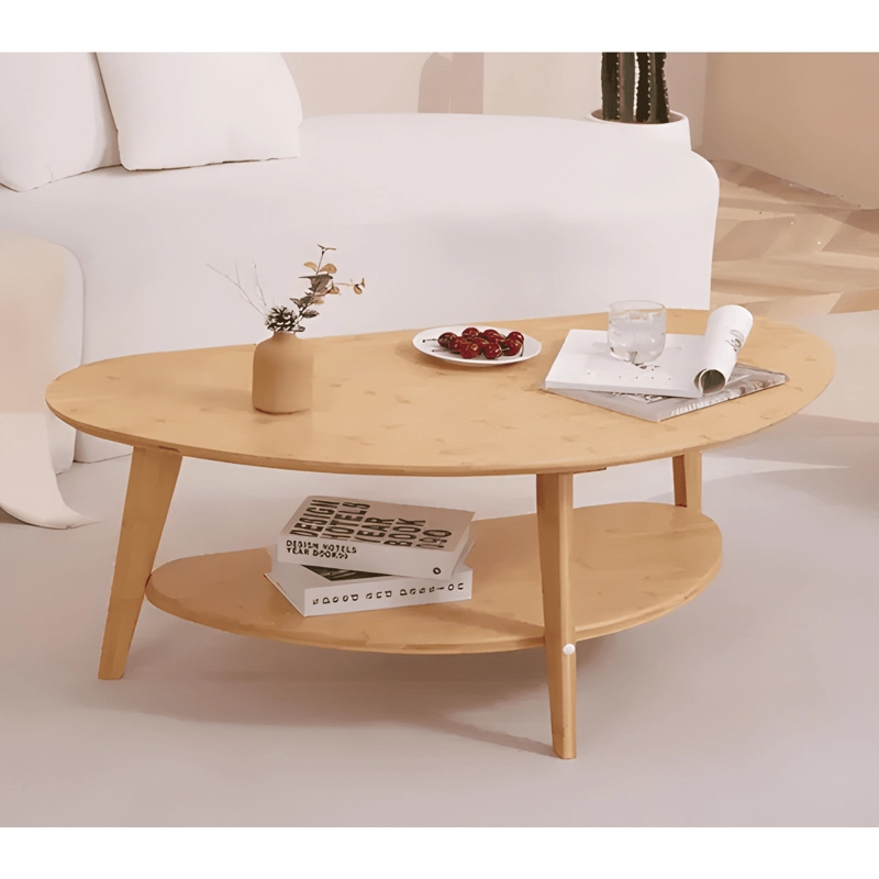 MESA DE CENTRO MODERNA BAMBU DE MEDIADOS DE SIGLO 2 #2 - 1