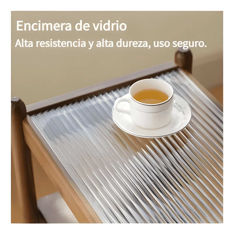 MESA MULTIFUNCIONAL LIVING CON RUEDAS ORGANIZACION - 2