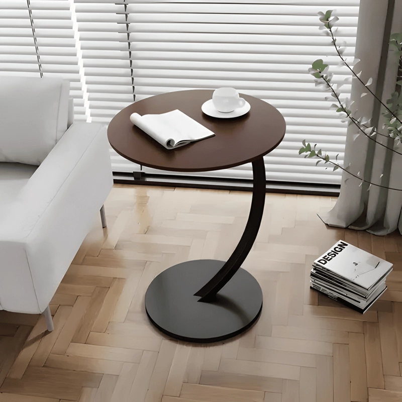 MESA DE CENTRO LATERAL LIVING VANGUARDIA MADERA NATURAL #4 - 2