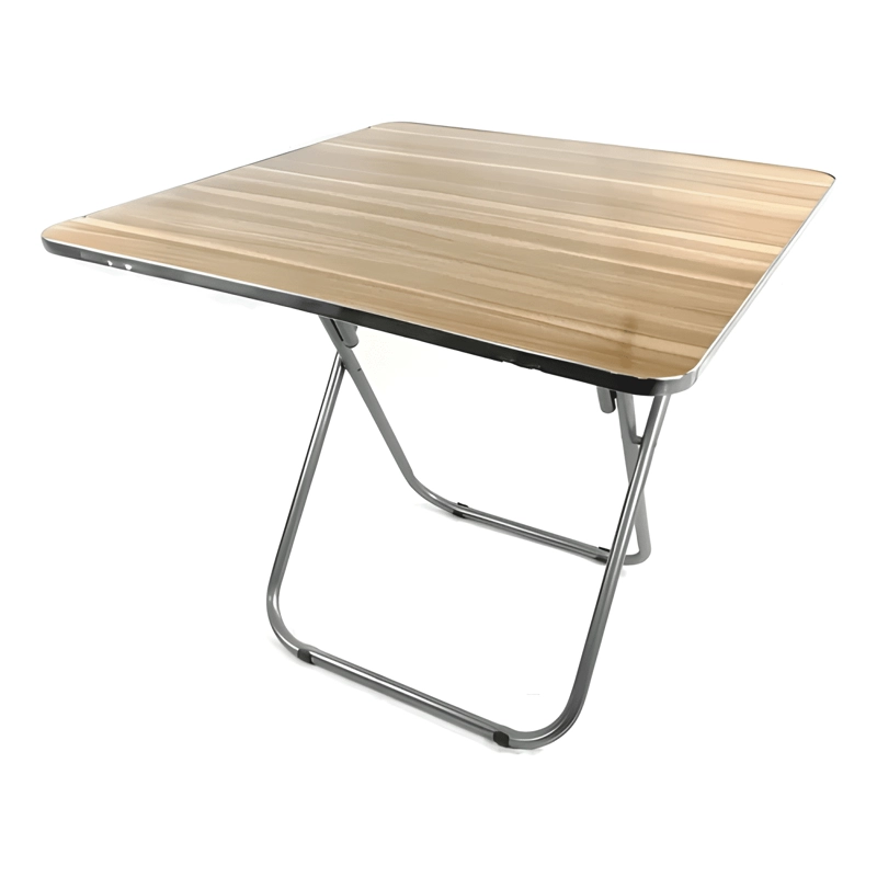 MESA PLEGABLE CUADRADA PARA COCINA TERRAZA PICNIC 60X60CM - 2