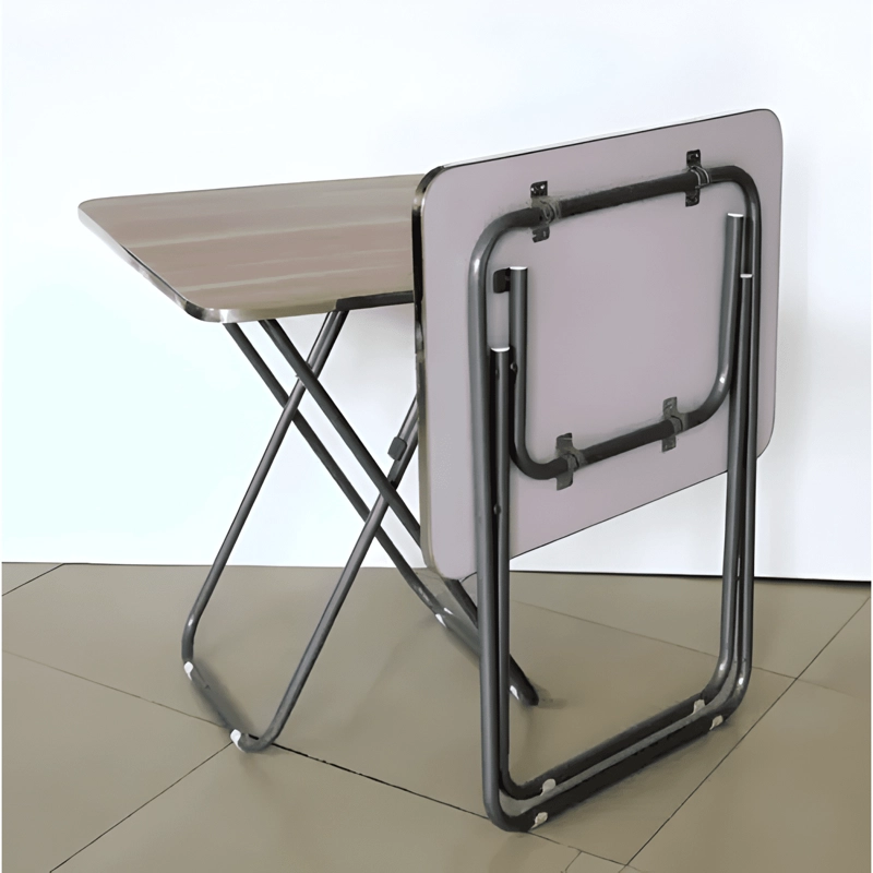 MESA PLEGABLE CUADRADA PARA COCINA TERRAZA PICNIC 60X60CM - 4