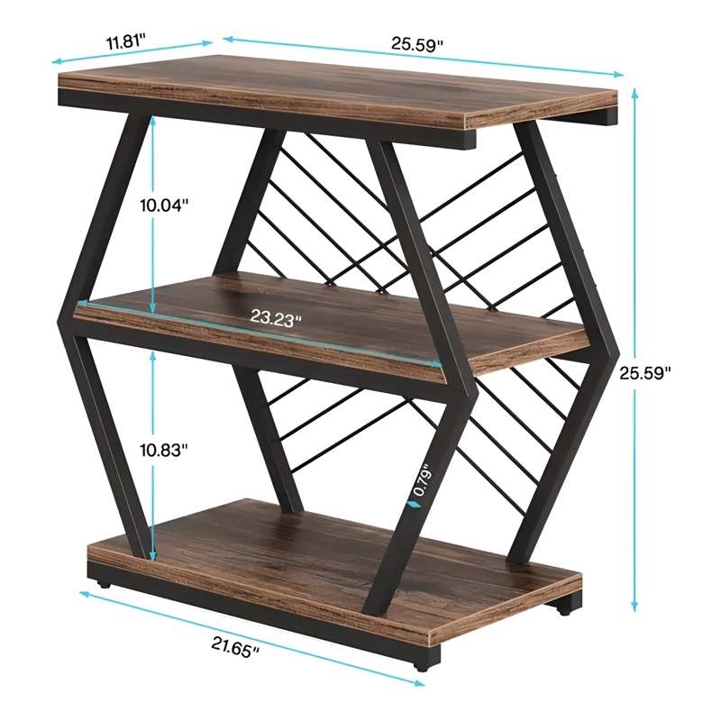 MESA DE CENTRO AUXILIAR DECORATIVA LIVING DORMITORIO #2 - 3