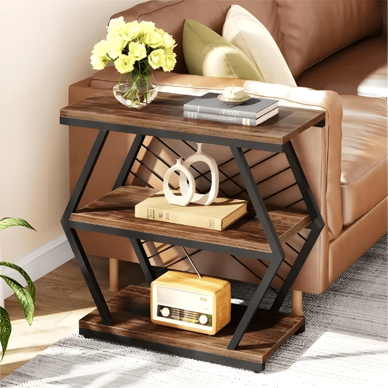 MESA DE CENTRO AUXILIAR DECORATIVA LIVING DORMITORIO #1 - 3
