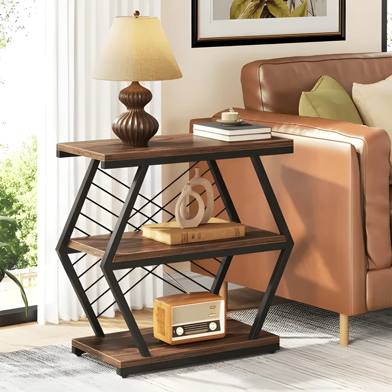 MESA DE CENTRO AUXILIAR DECORATIVA LIVING DORMITORIO #1 - 4