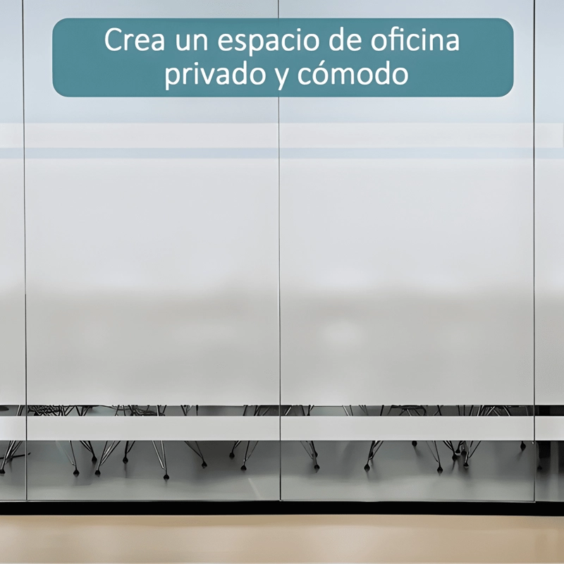 EMPAVONADO P/ VIDRIOS PRIVACIDAD OPACO FILM 60CM*3M BLANCO - 3