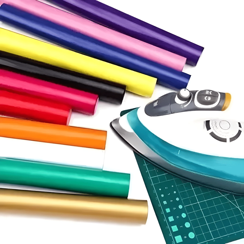 VINILO TERMOTRANSFERIBLE PVC PARA TEXTILES 60CM POR METRO #2 - 2