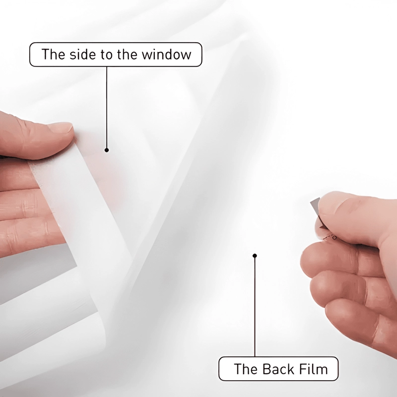 EMPAVONADO PARA VIDRIOS PRIVACIDAD OPACO FILM 60CM*5M #4 - 4