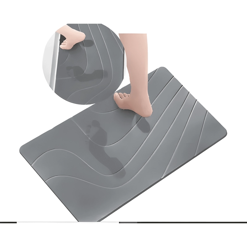 BAJADA DE BAÑO ULTRA ABSORBENTE RIGIDA DUCHA SECADO RAPIDO - 1