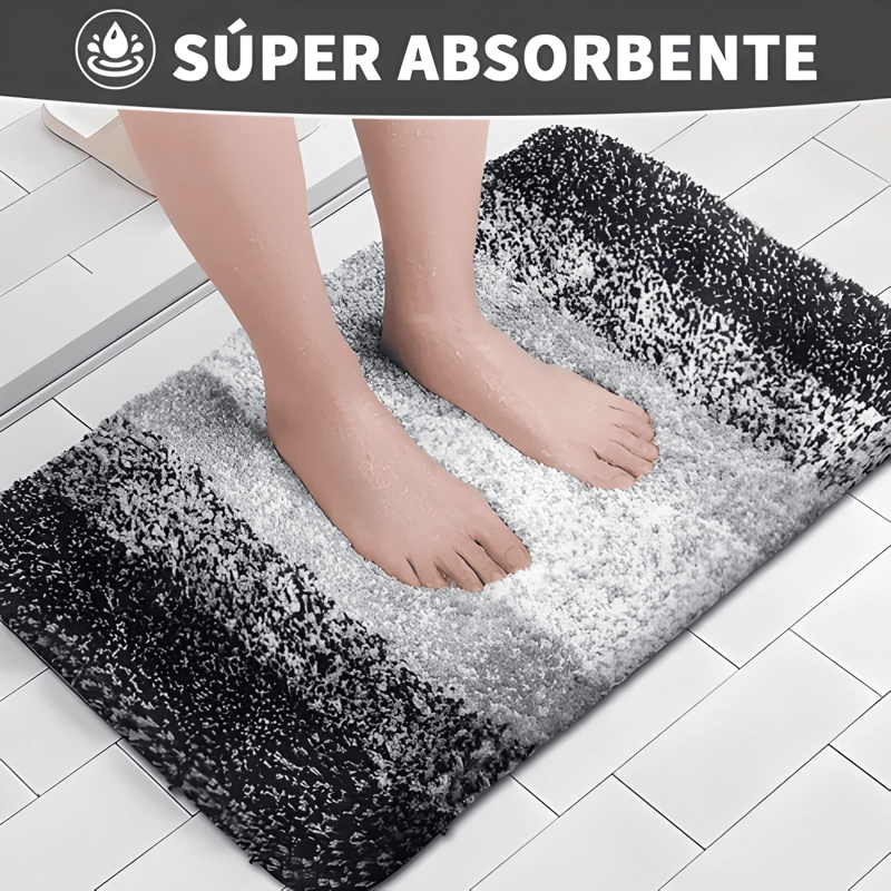TAPETE DE ENTRADA PARA BAÑO ABSORBE AGUA, RESISTENTE A #1 - 4