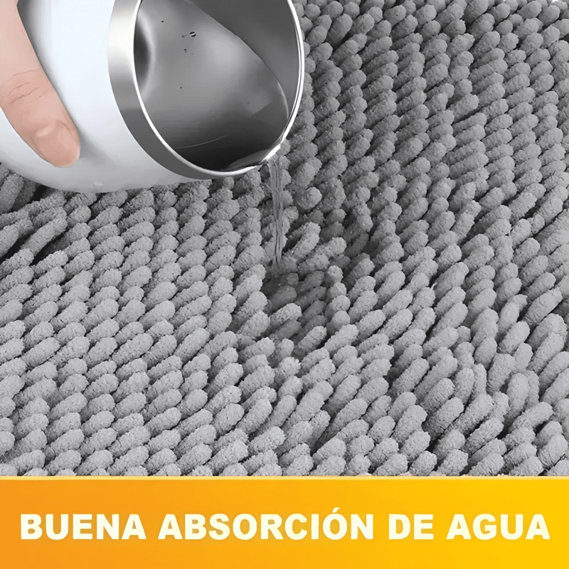 ALFOMBRA BAÑO MICROFIBRA 40X60CM ABSORBENTE DUCHA - 2