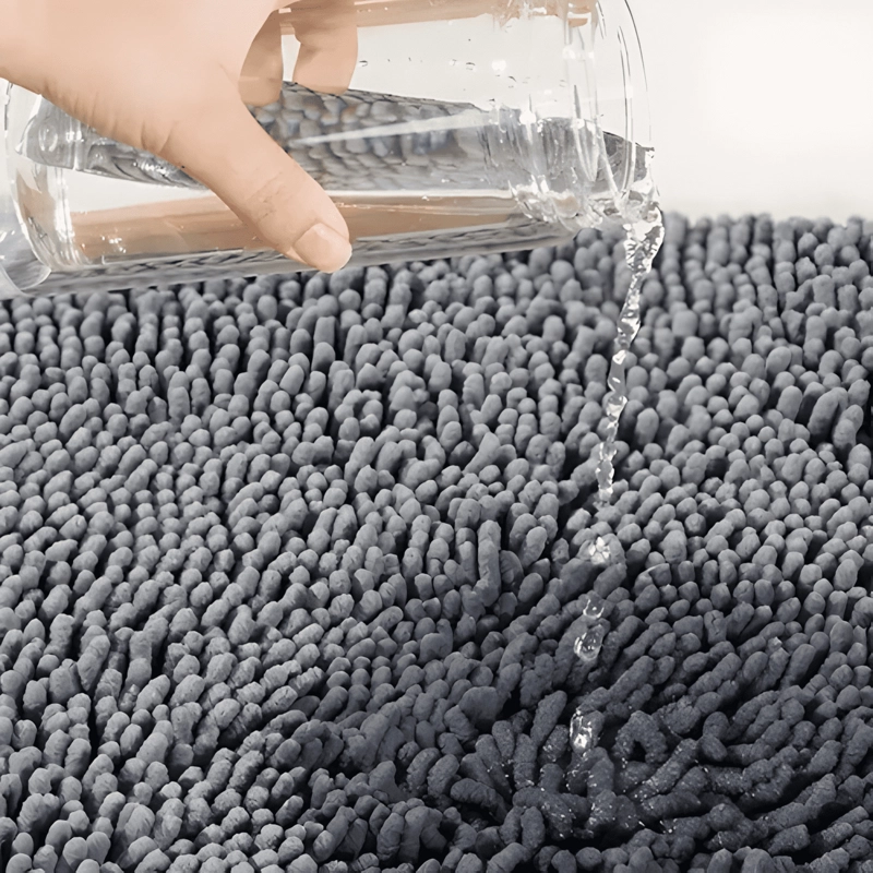 ALFOMBRA BAÑO MICROFIBRA COLOR BAJADA DUCHA ULTRA ABSORBENTE - 2