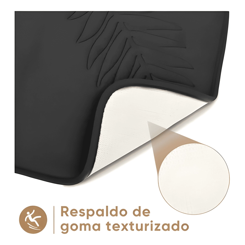 ALFOMBRA DE BAÑO ANTIDESLIZANTE ABSORBENTE PISO GOMA #6 - 3