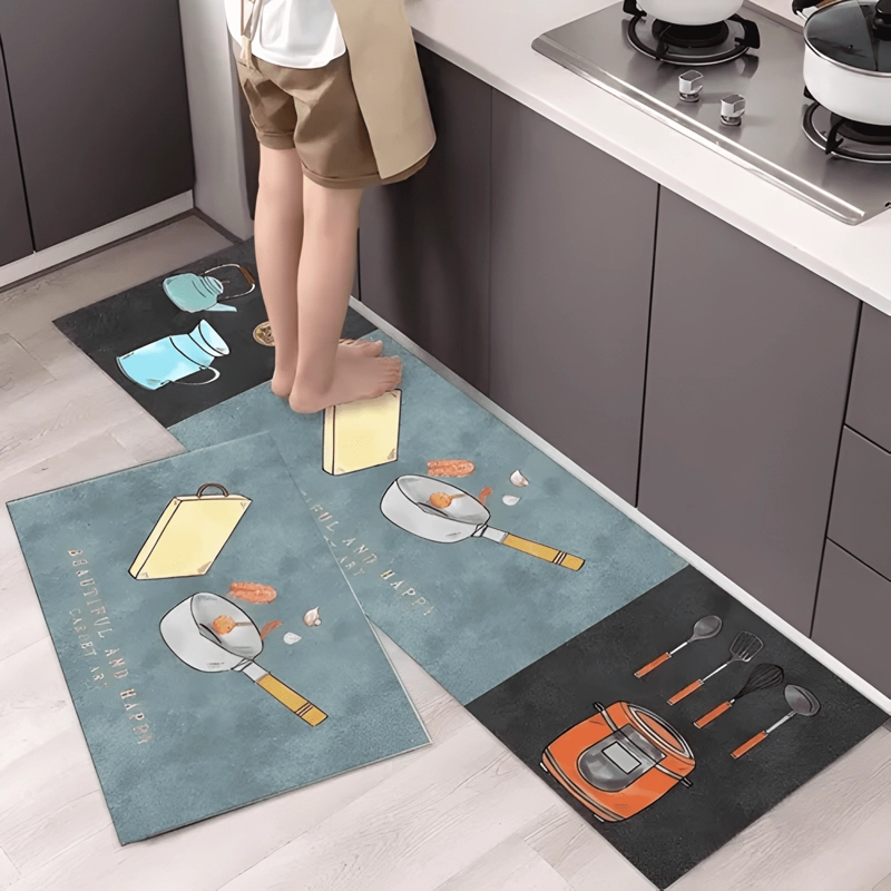 ALFOMBRA PARA COCINA PISO ENTRADA BAÑO ANTIDESLIZANTE #5 - 2