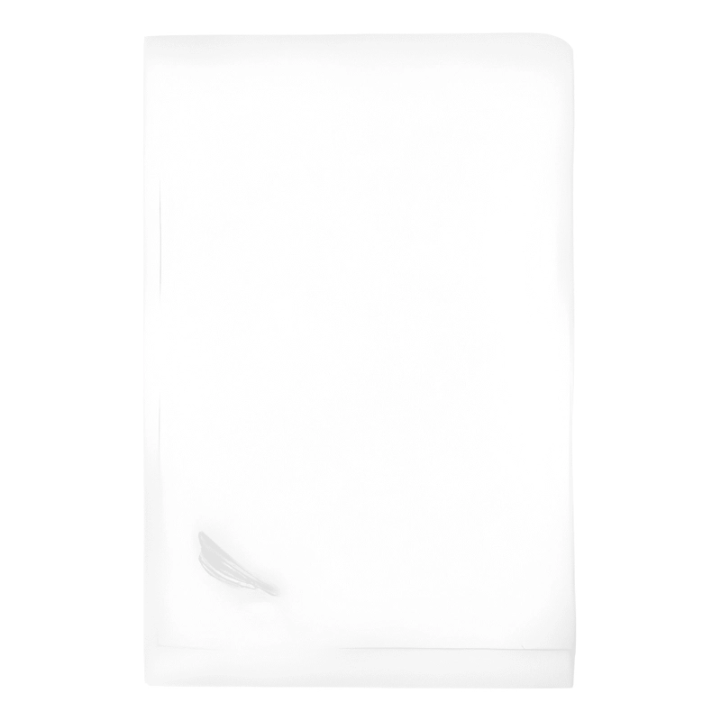 TOALLA DE PISO 100% ALGODON LOGO 46X76CM BLANCO - 2