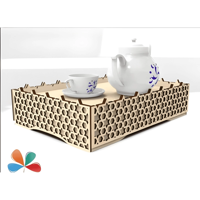CAJA DE MADERA CON TAPA PARA TE  Y CAFE  SORPRESA VALENTIN - 2