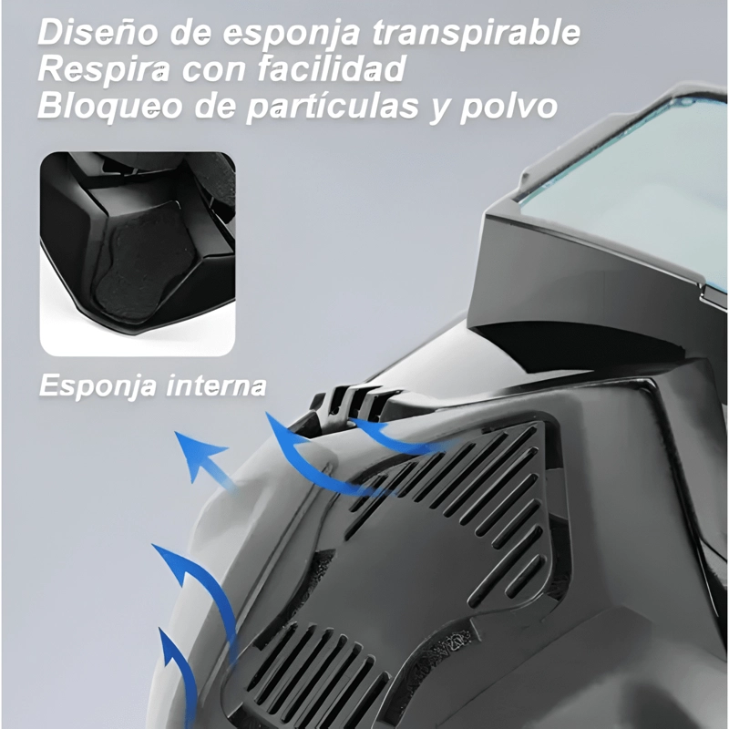 MASCARA DE SOLDADURA ANTIDESLUMBRANTE CON SENSOR DE LUZ #2 - 2