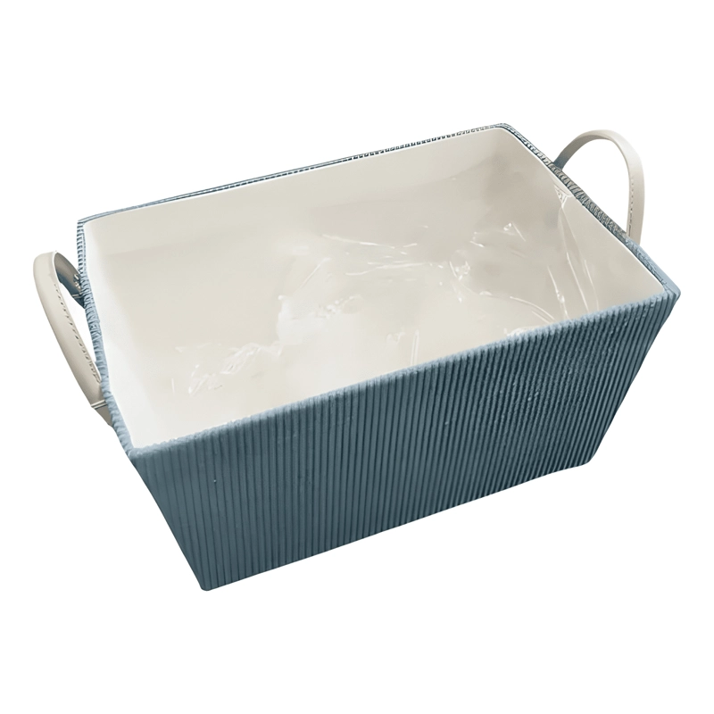 SET 2 CESTAS ORGANIZADORAS CANASTAS 31X16X21 CM - 3