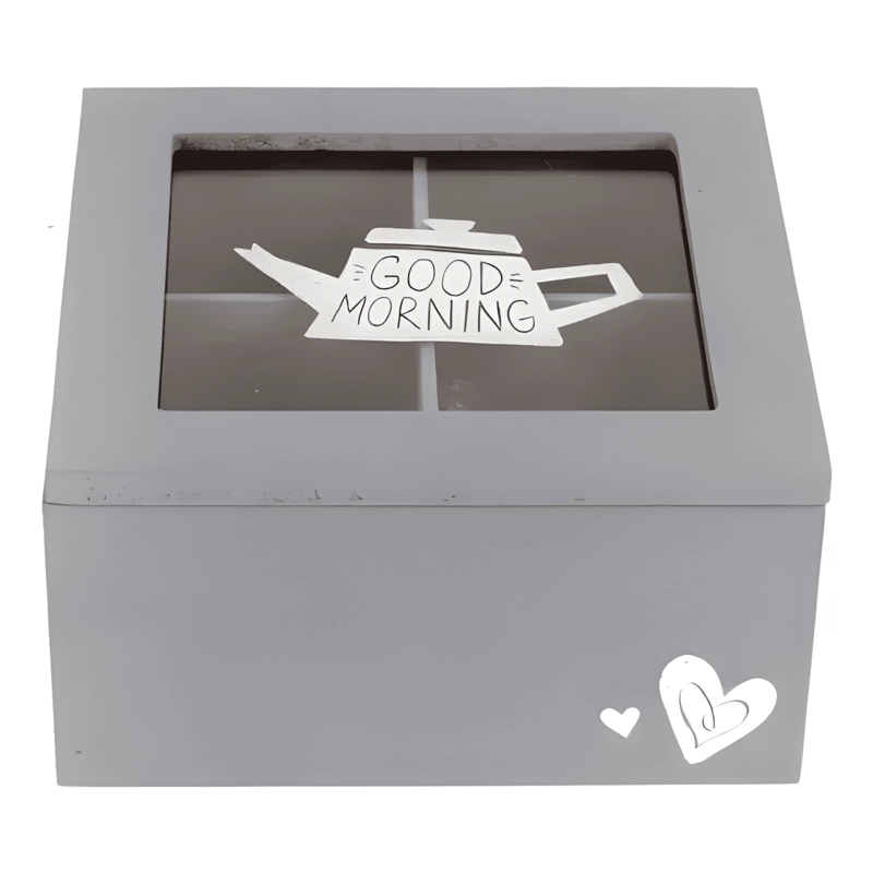 CAJA DE TE  DE MADERA - 1