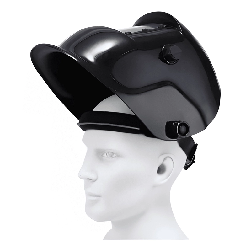 CARETA DE SOLDAR FAMORA WM03 VISOR PLEGABLE SOLAR NEGRA - 4