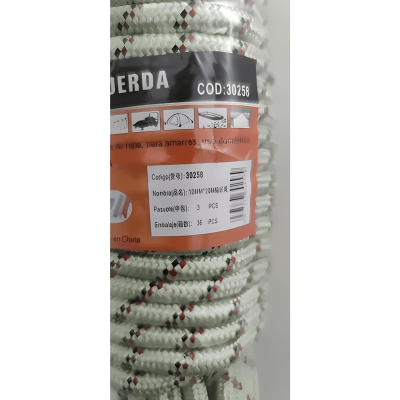CUERDA CORDEL AMARRA SOGA POLIPROPILENO 10MM X 20 METROS #2 - 1