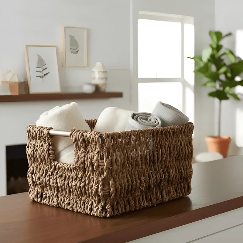 CESTAS ORGANIZADORAS PARA ALMACENAMIENTO DECORACION HOGAR - 1