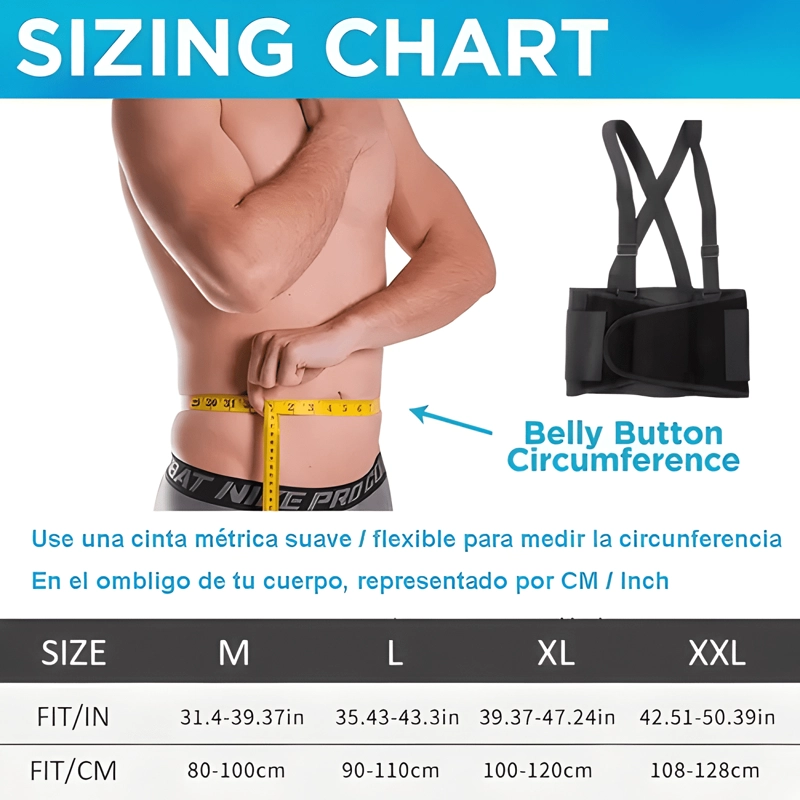 FAJA PARA CARGAR LUMBAR CON TIRANTES ALTA VISIBILIDAD #1 - 2