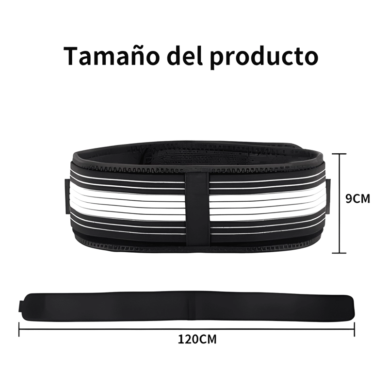 CINTURON DE SOPORTE PARA CINTURA AJUSTABLE LUMBAR - 4