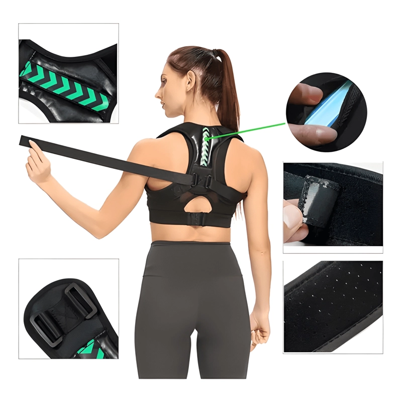FAJA CORRECTOR DE POSTURA DE ESPALDA LUMBAR UNISEX #5 - 1