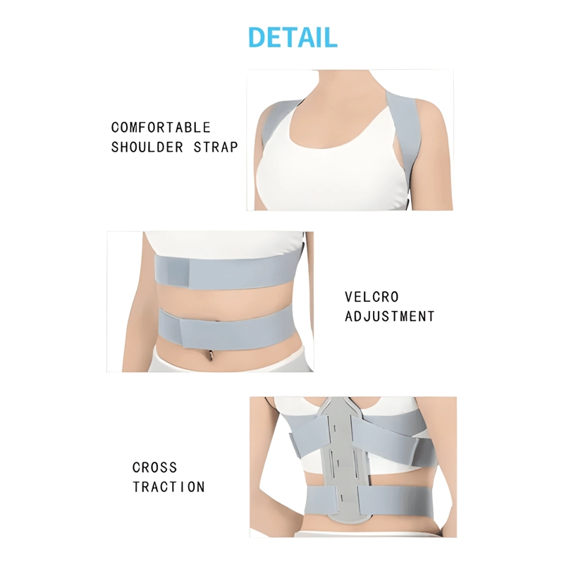 FAJA CORRECTOR POSTURA SOPORTE ESPALDA LUMBAR CLAVICULA #2 - 1
