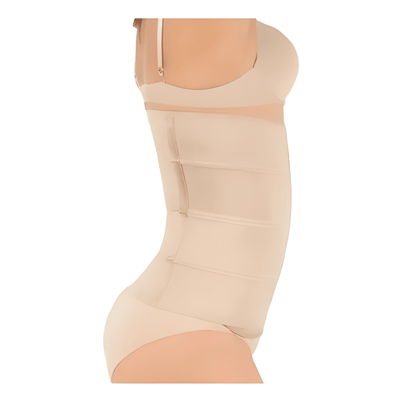 FAJA 4 BANDAS POSTOPERATORIA TODAS LAS TALLAS BEIGE - 1