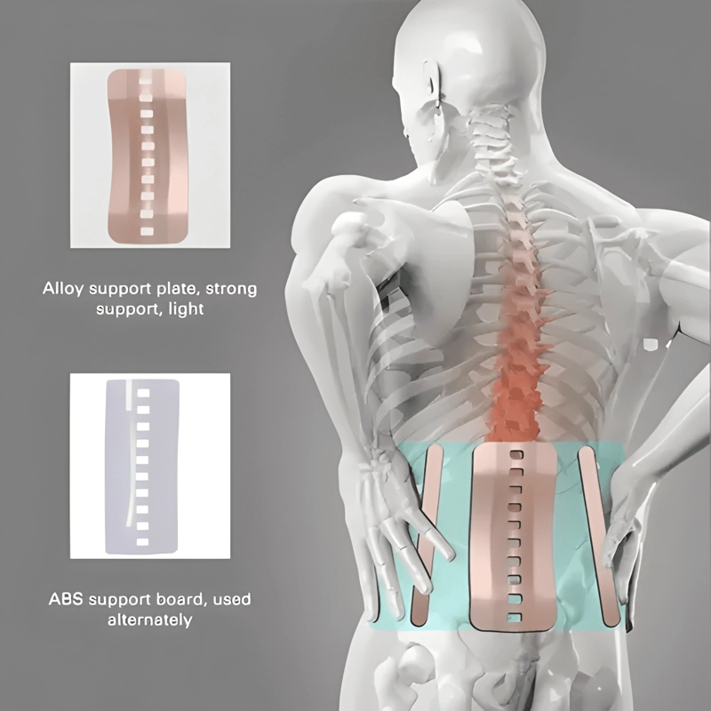 FAJA LUMBAR SOPORTE HERNIA ORTOPEDIA APOYO ESPALDA #8 - 1