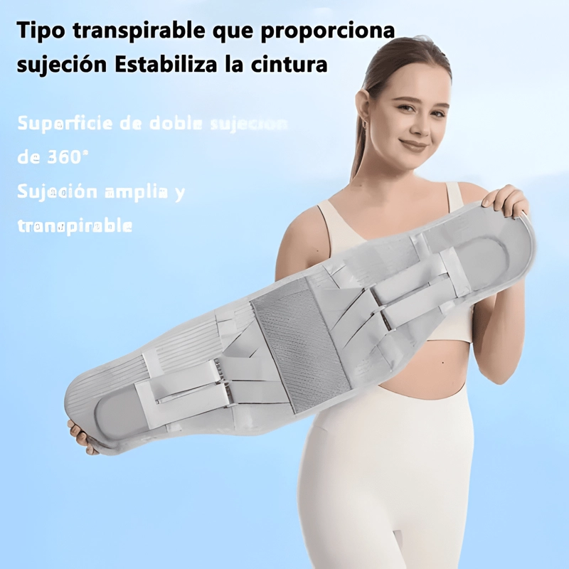 FAJA LUMBAR DE SEGURIDAD TRABAJO PESO APOYO ESPALDA - 3