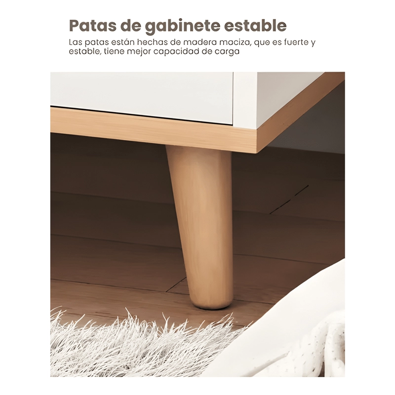 LIBRERO MADERA BIBLIOTECA 4 REPISAS CAJON 180X50X30 #4 - 3