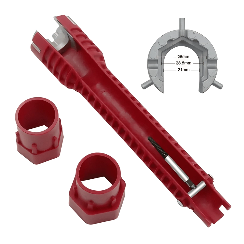 HERRAMIENTA LLAVE BAÑO COCINA MULTIUSO APRIETE GRIFERIAS - 4