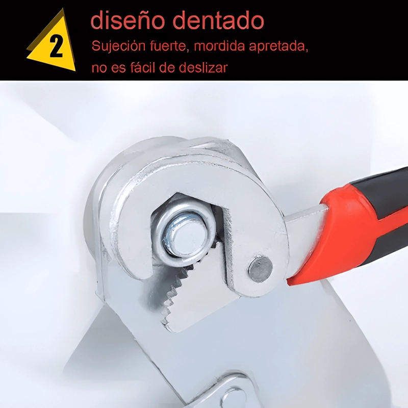 PACK X2 LLAVES TUERCA CORONA AJUSTABLES UNIVERSALES 8-32MM - 4
