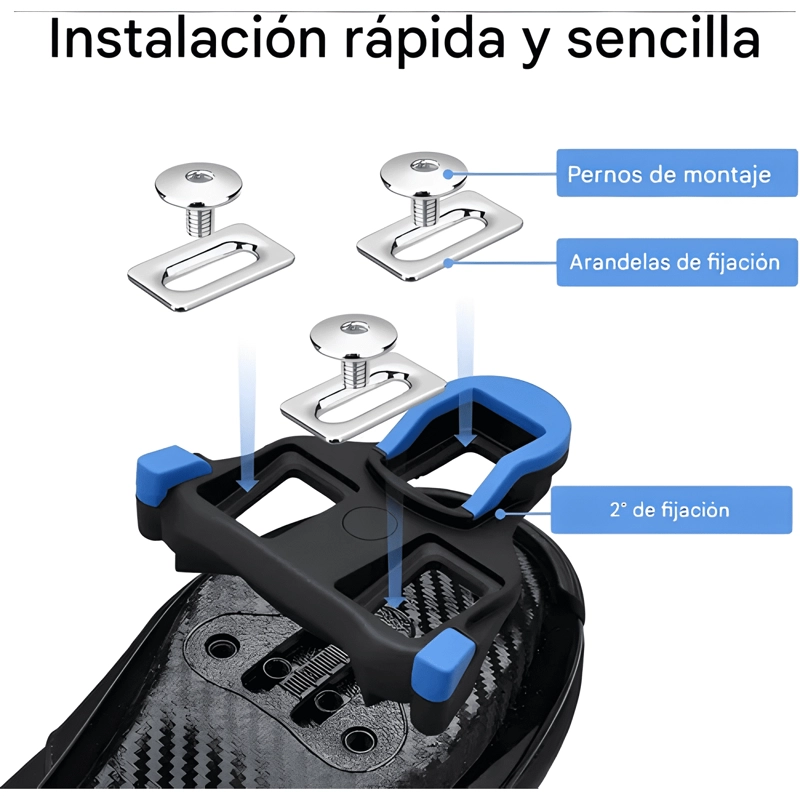 TACOS DE BICICLETA DE CARRETERA SHIMANO SPD-SL SH11 #2 - 1
