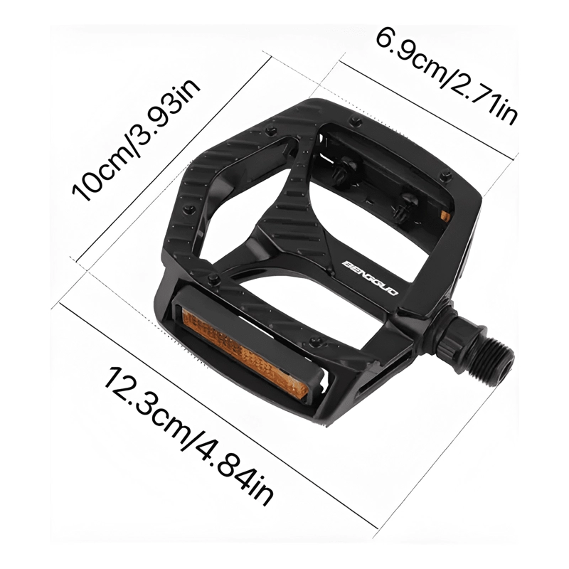 PEDAL BICICLETA ULTRALIGERO ANTIDESLIZANTE ALUMINIO - 3
