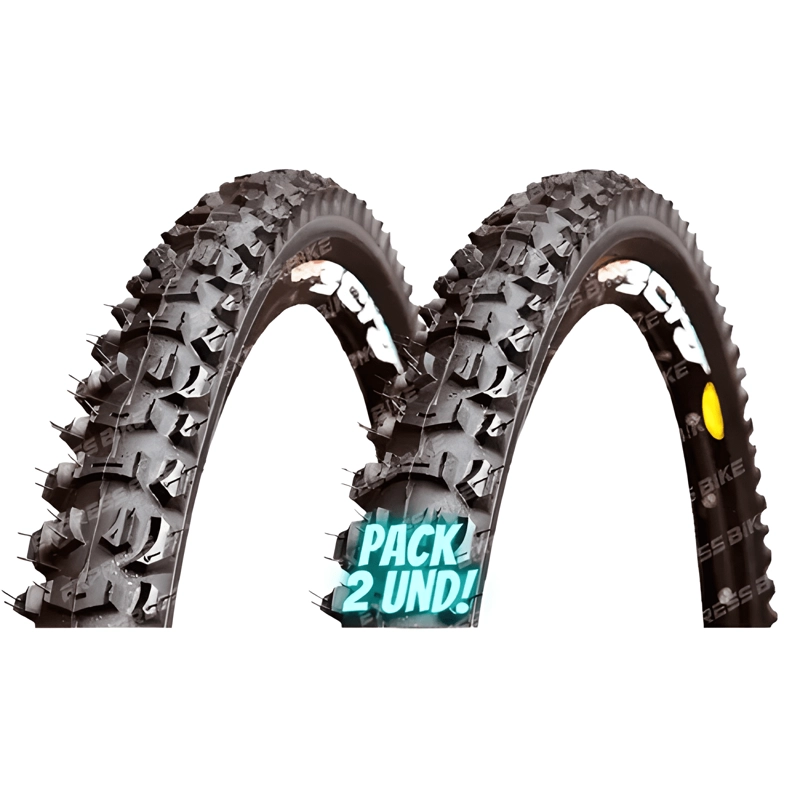 PACK 2 NEUMATICOS Y CAMARAS MAXXIS VALVULA AUTO 26X2.10 - 1