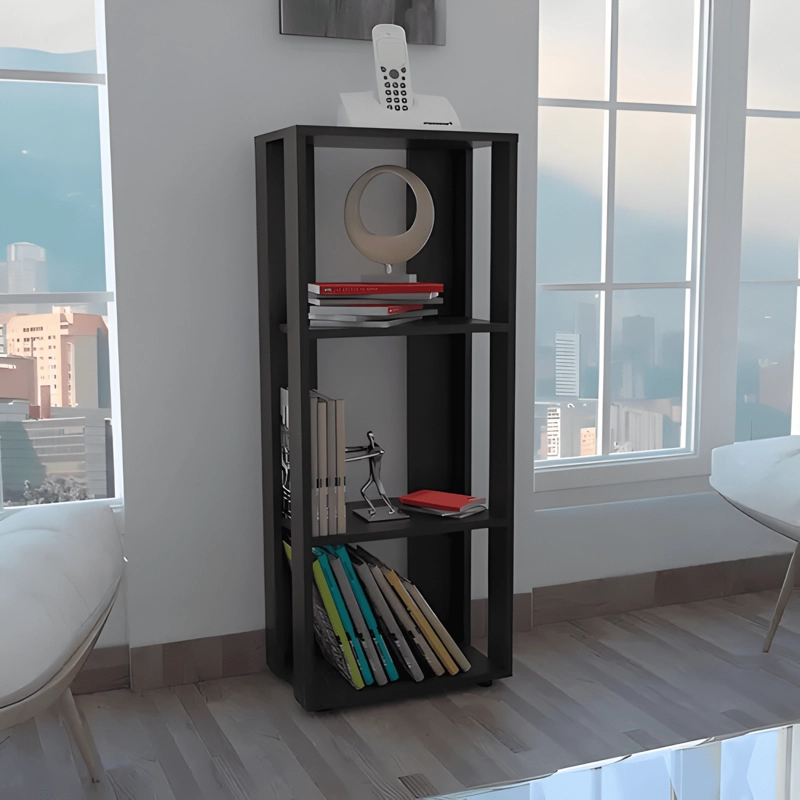LIBRERO OFFICE 1 COLOR WENGUE - 3