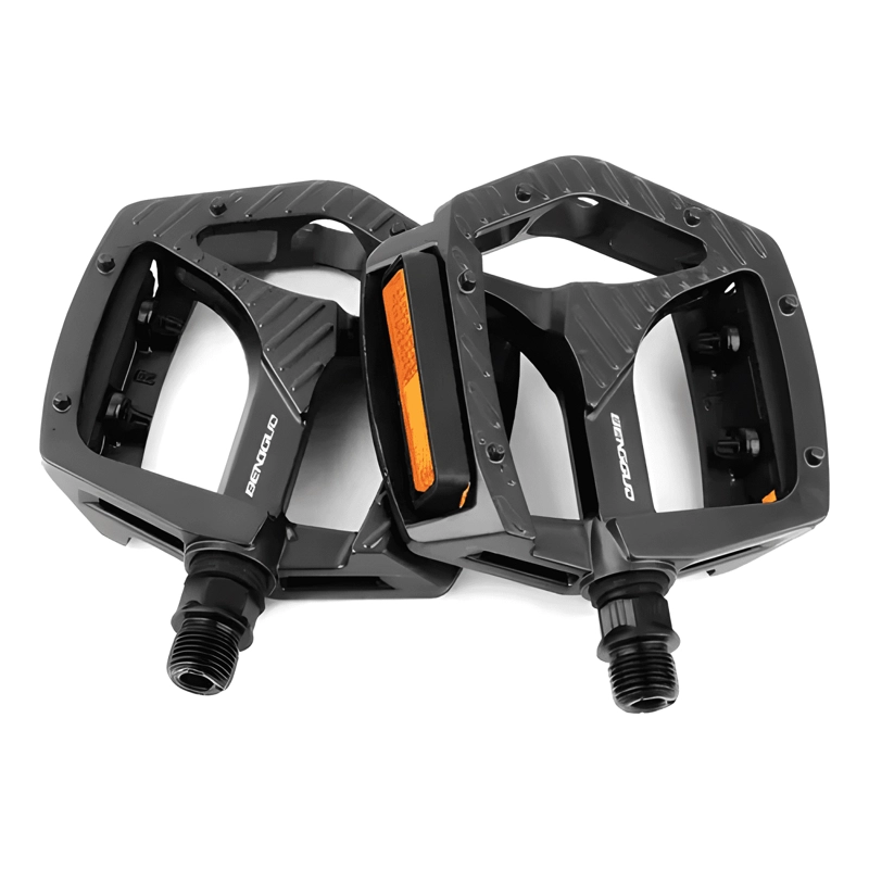 PEDAL BICICLETA MTB ANTIDESLIZANTE PEDALES ALUMINIO - 1