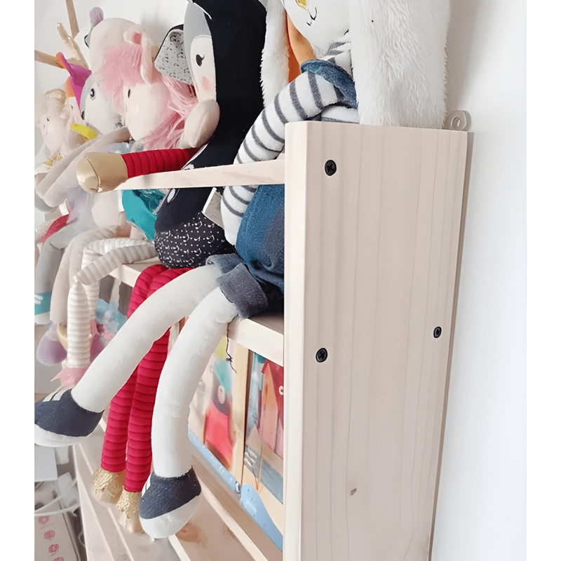 LIBRERO INFANTIL MONTESSORI MADERA ARMADO - 1