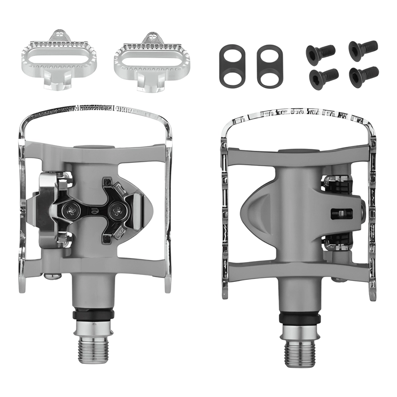PEDALES ANCLAJE SPD MIXTOS SHIMANO PD-M324 CON CALAS - 4