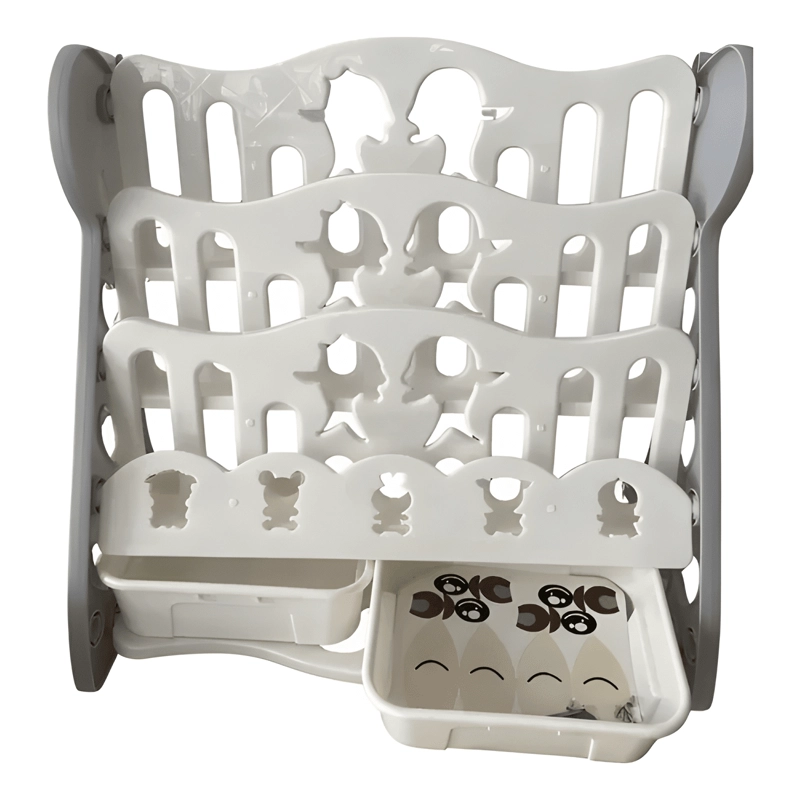 LIBRERO ESTANTERIA PLASTICA NIÑOS 3 ALTURAS CHIC HOME - 4