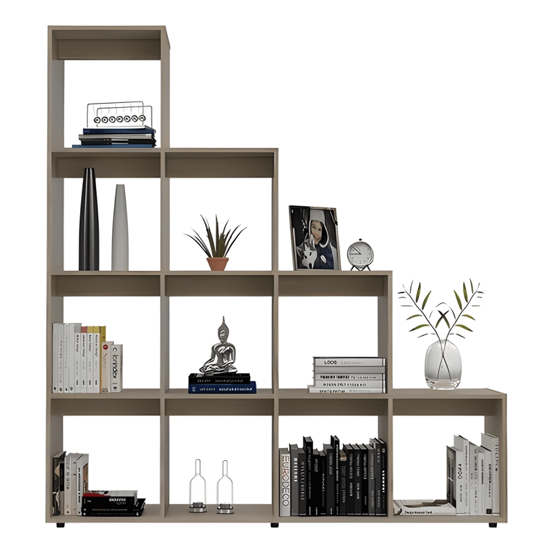 BIBLIOTECA ESCALERA BEIJING ROVERE BEIGE - 2