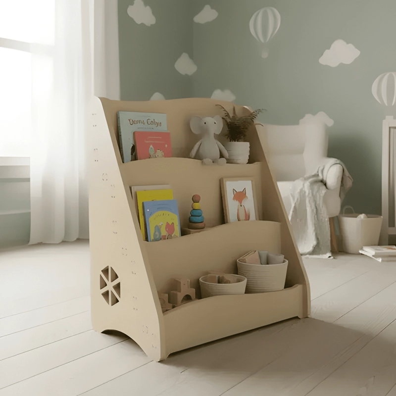 LIBRERO NIÑOS MONTESSORI ONDAS - 1